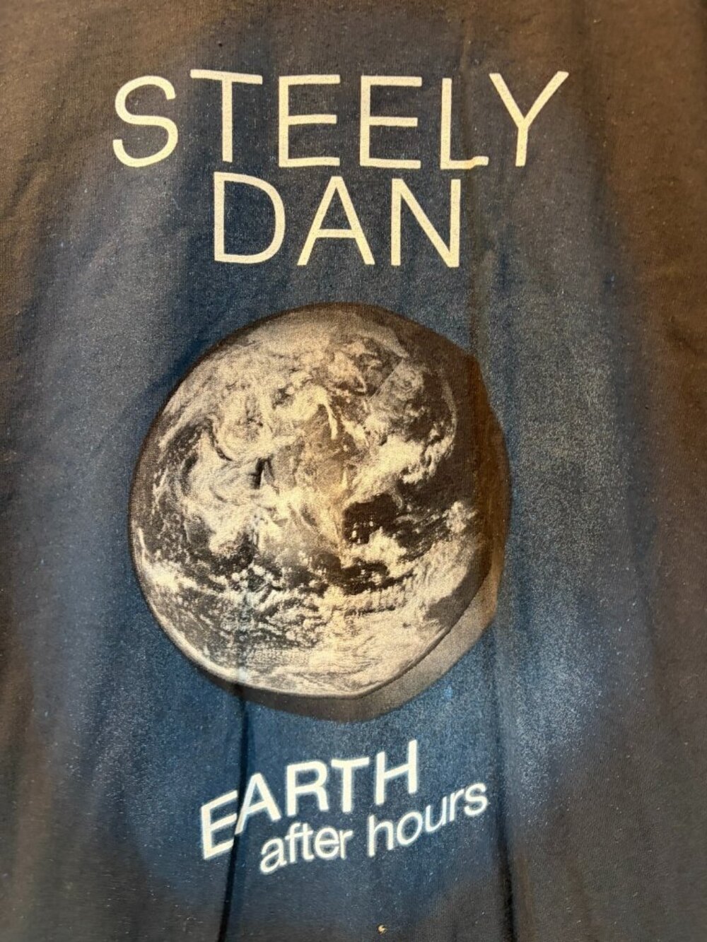 Steely Dan Earth After Hours 2022 Tour T Shirt Size Small s Black